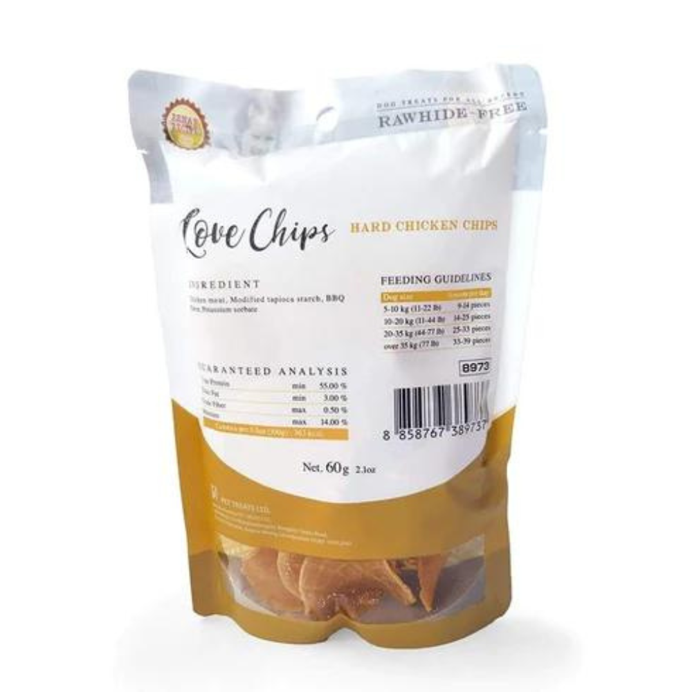 Rena LOVE Hard Chicken Chips - 60g