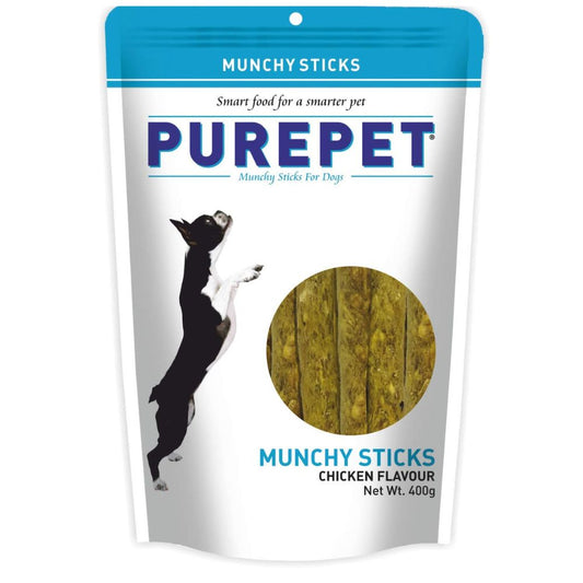 Purepet - Chicken Flavor Munchy Sticks Dog Treats