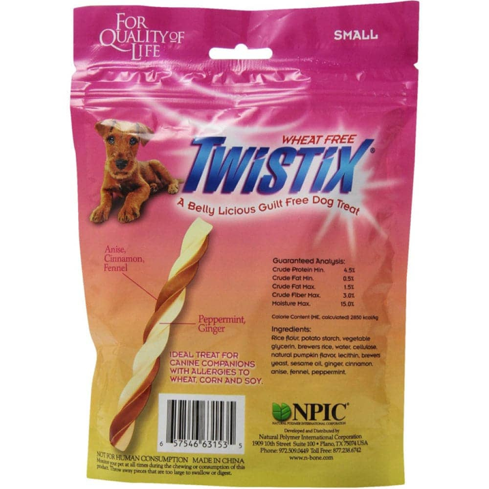 NPIC Twistix Pumpkin Spice Dog Treats