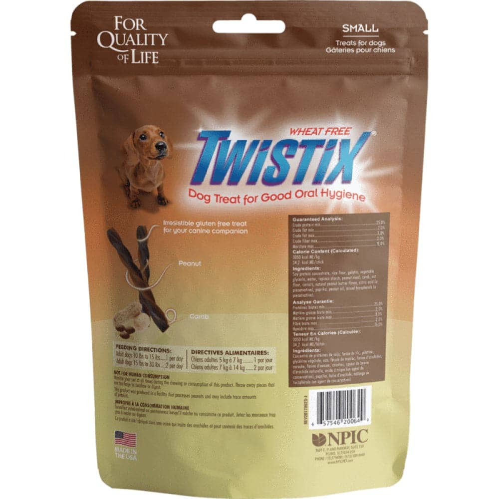 NPIC Twistix Peanut & Carob Flavor Dog Treat