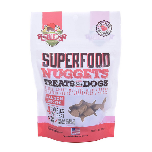 SuperFood Nuggets Treats for Dogs - Salmon Recipe 106g