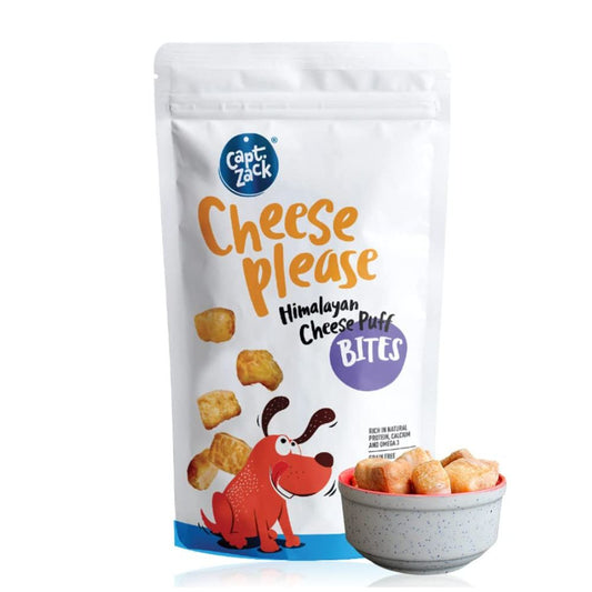 Captain Zack - Cheese Please Himalayan Cheese Puff Strips Dog Treats