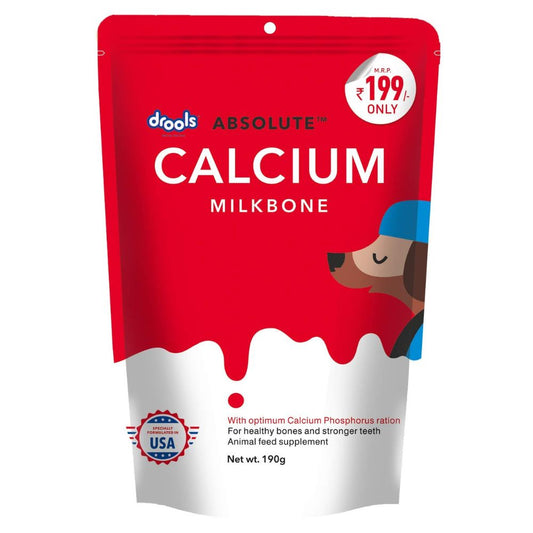 Drools - Absolute Calcium Bone Pouch For Dogs