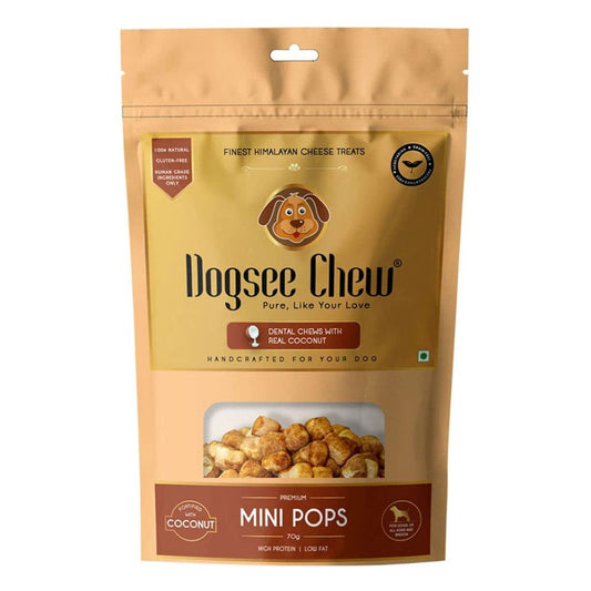 Dogsee - Chew 100% Natural Yak Cheese Turmeric Mini Pops Dog Treats