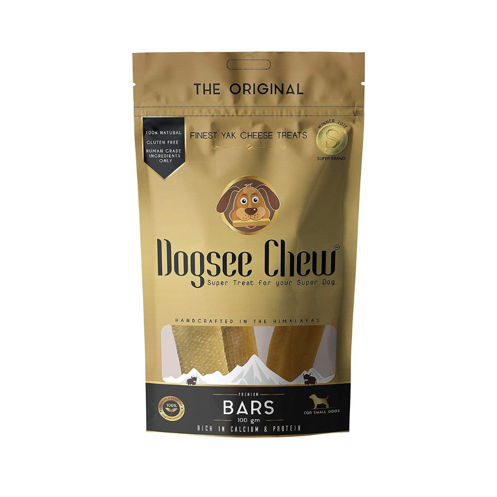 Dogsee - Chew 100% Natural Yak Milk Medium & Small Bars Dog Treats