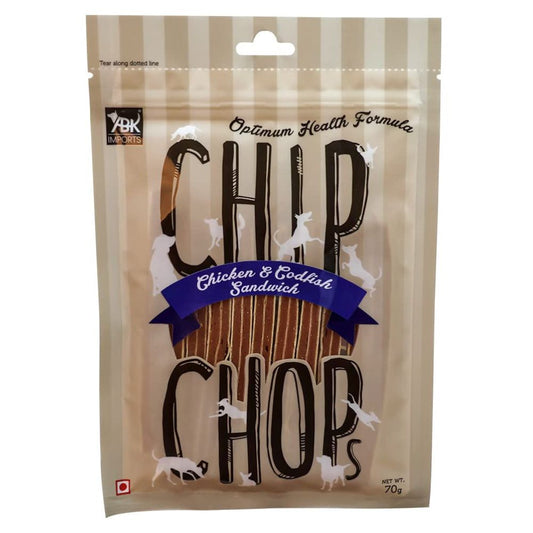 Chip Chops - Chicken and Codfish Sandwich 70g