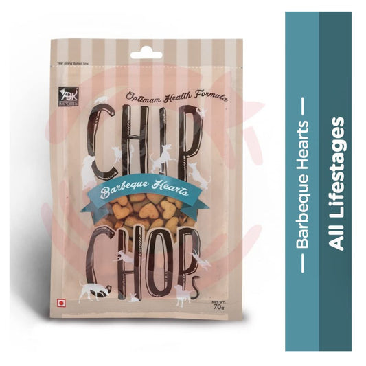 Chip Chops - Barbeque Hearts 70g