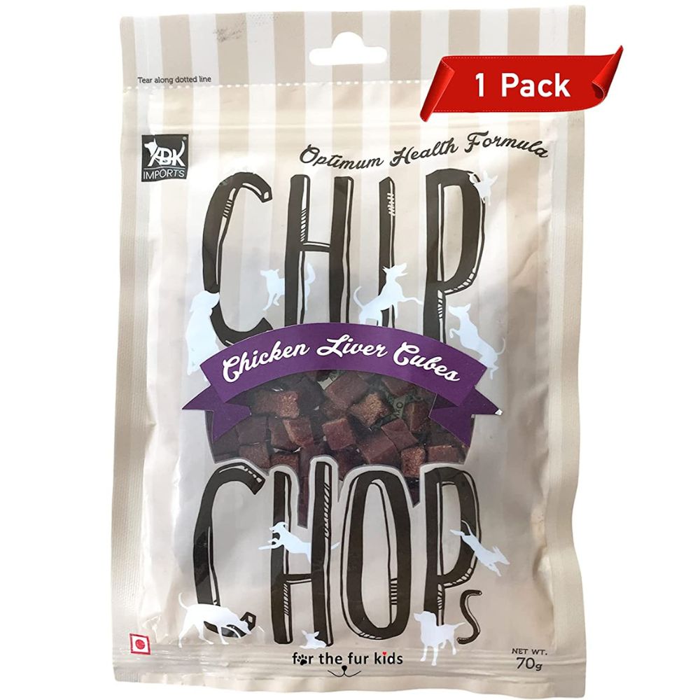 Chip Chops - Chicken Liver Cubes 70g